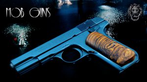 MOB GUNS “BOGART” COLT Model M 1903 Pocket Hammerless CocoBolo