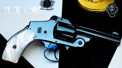 MOB GUNS "LUCKY" S&W New Departure LUCKY Blue Mother of Pearl