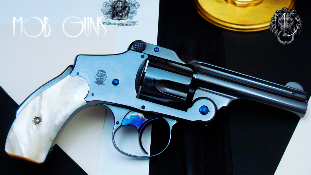 MOB GUNS "LUCKY" S&W New Departure LUCKY Blue Mother of Pearl